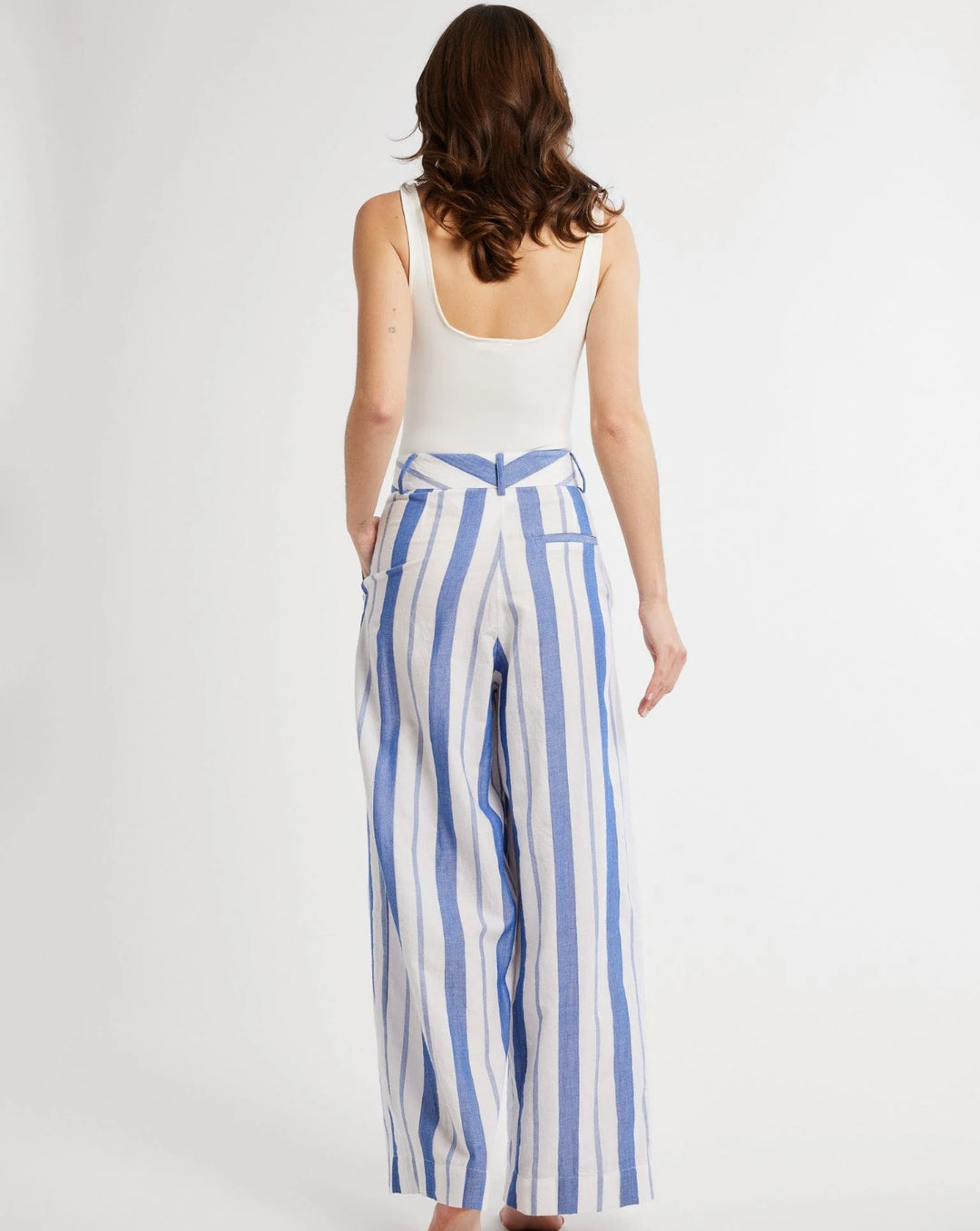 Cara Pant in Nantucket Stripe