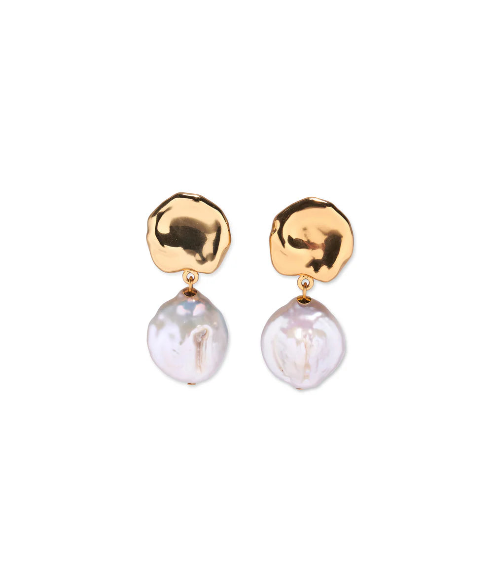 Coin Reflection Earrings