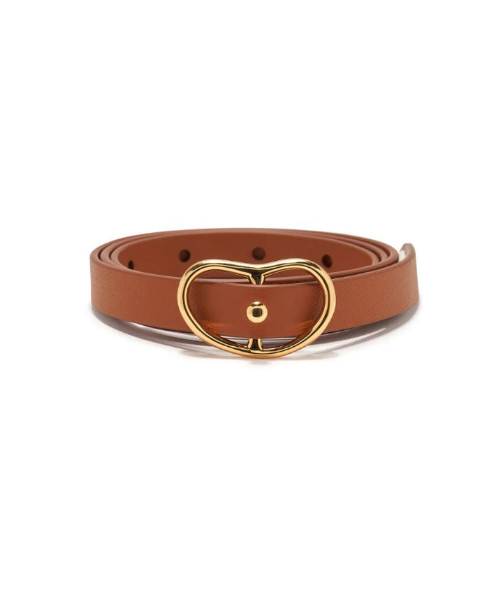 Skinny Georgia Belt in Tan