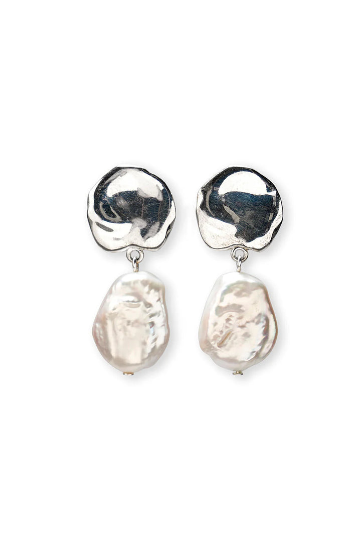 Coin Reflection Earrings