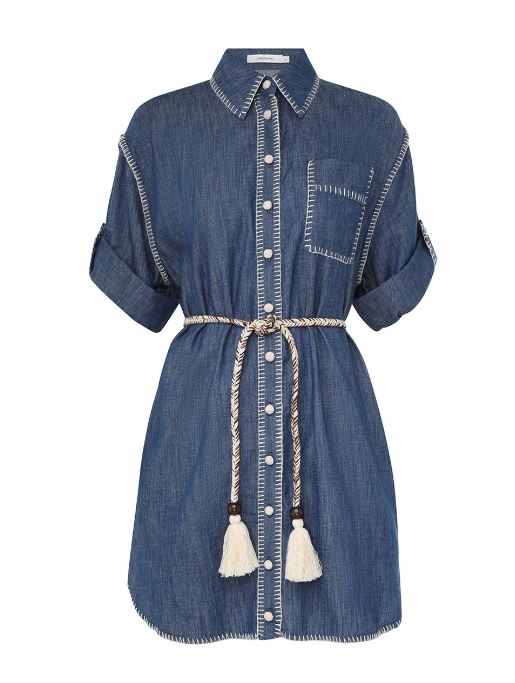 Denim Shirt Dress