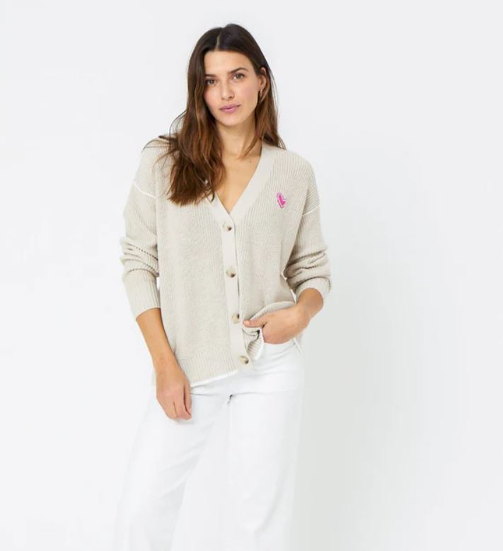 Slouchy Cardigan in Birch